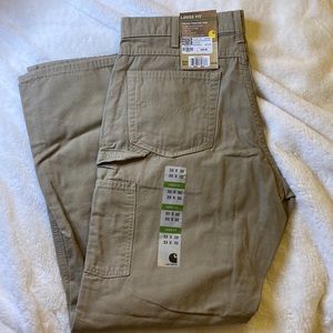 Carhartt loose fit canvas carpenter jean